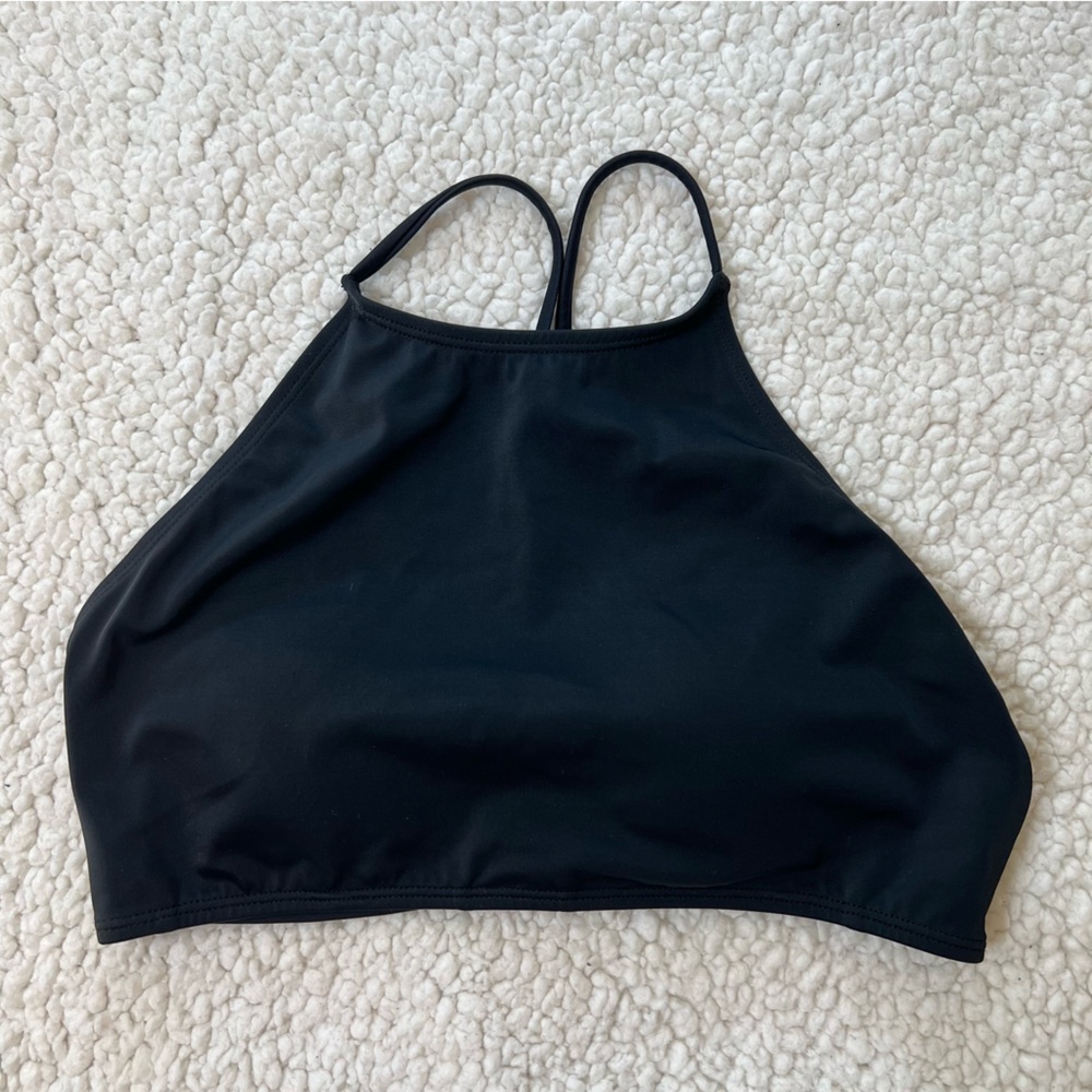 L.A Hearts  High Neck Swim Top - Picture 2 of 4